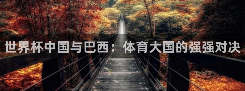 西超杯直播：世界杯中国与巴西：体育大国的强强对决